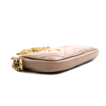 Gucci Marmont Pochette Pelle Rosa Tortora