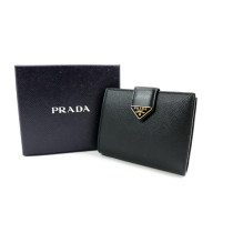 Prada Portafoglio Pelle Nera