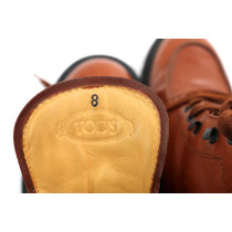 Tod's Scarponcini Pelle Marrone