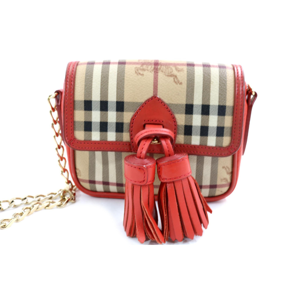 Burberry Tracolla Check Beige