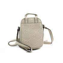 Gucci Tracolla da Uomo Pelle Bianca