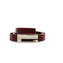 Gucci Cintura Pelle Bordeaux