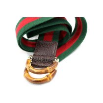 Gucci Cintura Bamboo Tessuto Web