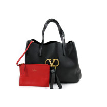 Valentino Shopping Pelle Nera