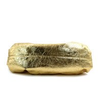 Bottega Veneta Cloutch Pelle Oro