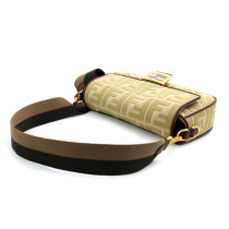 Fendi Baguette Tela Verde Chiaro