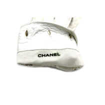 Chanel Guanti Pelle Panna