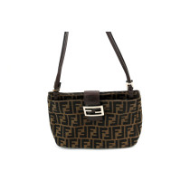 Fendi Shopping Tela Marrone