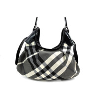 Burberry Hobo Check Bianco e Nero