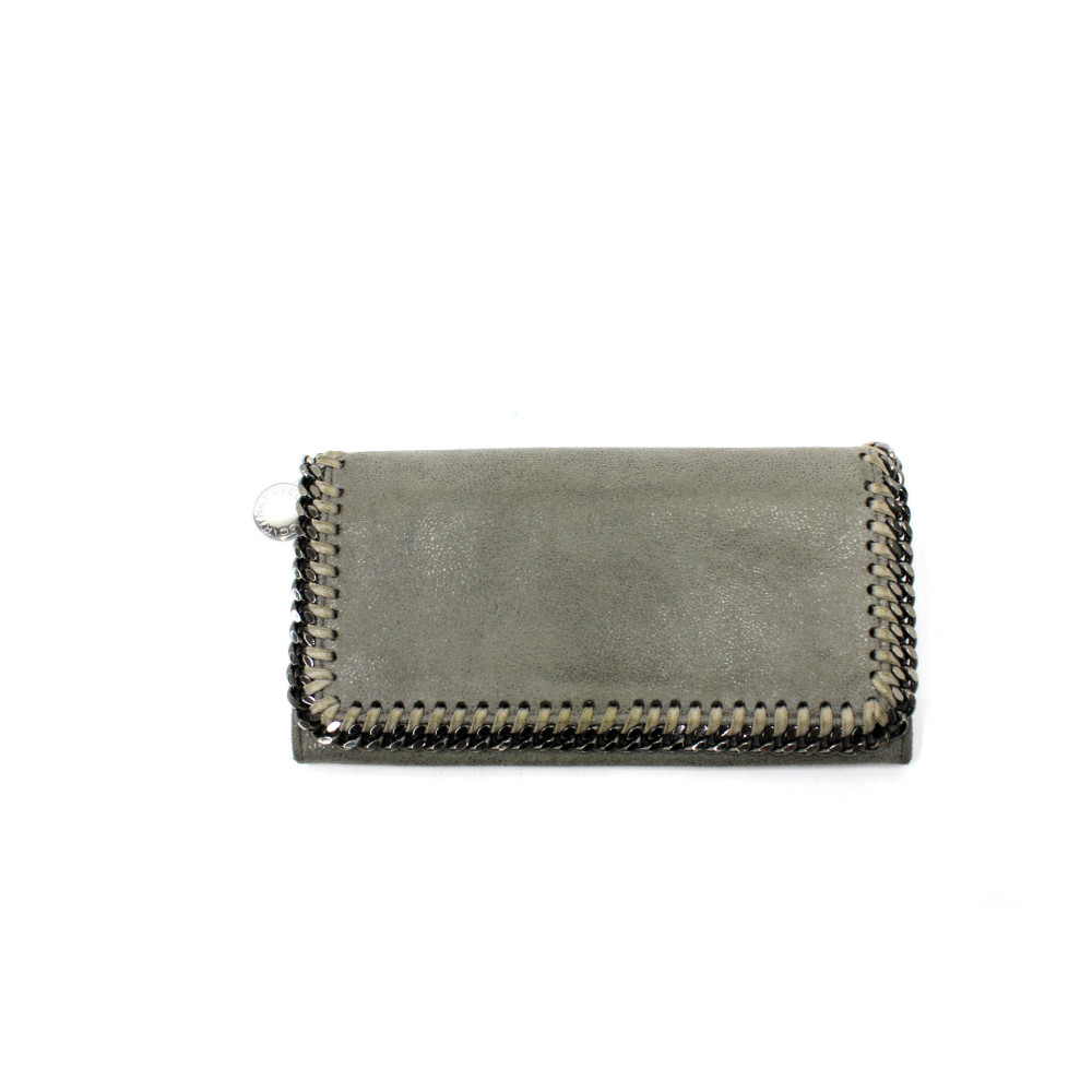 Stella McCartney Portafoglio Falabella Grigio