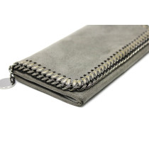 Stella McCartney Portafoglio Falabella Grigio