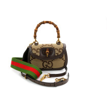 Gucci Bamboo 1947 Jumbo Beige
