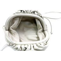 Bottega Veneta Pochette Pelle Bianca