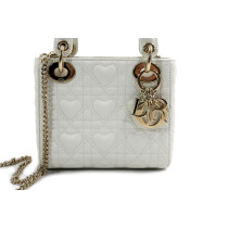 Dior Lady Dior Mini Heart Cannage Pelle Burro Limited Edition