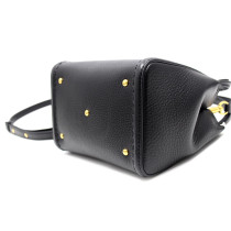 Valentino Double Handle Pelle Nera