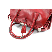 Prada Frame Bauletto Pelle Rossa