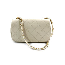 Chanel Flap Bag Mini Pelle Panna