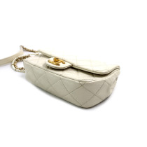 Chanel Flap Bag Mini Pelle Panna