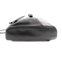 Prada Zaino Chain Strap Pelle Nera