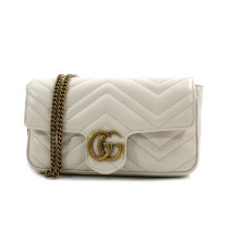 Gucci Tracollina Pelle Bianca