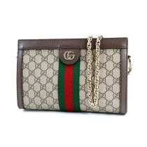 Gucci Borsa a Spalla Ophidia Misura Media GG Beige