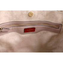 Valentino Rockstud Tote Pelle Cipria