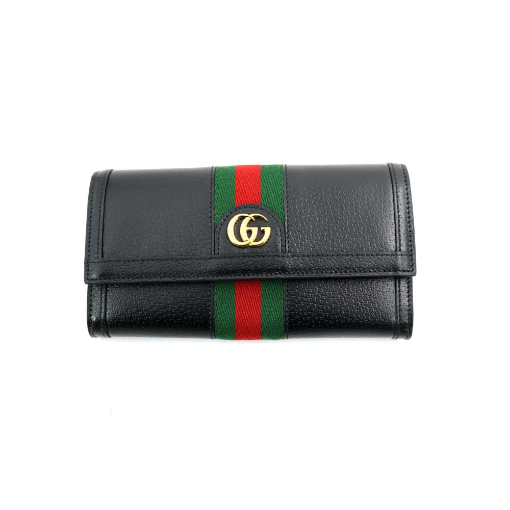 Gucci Portafoglio Ophidia Pelle Nera