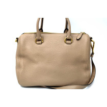 Prada Shopping Pelle Beige