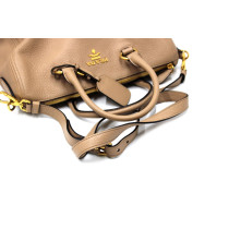 Prada Shopping Pelle Beige