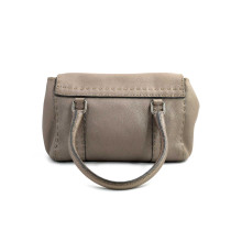 Fendi Selleria Bauletto Pelle Grigia