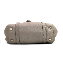 Fendi Selleria Bauletto Pelle Grigia