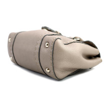 Fendi Selleria Bauletto Pelle Grigia