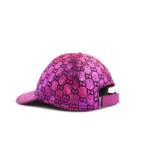 Gucci Cappello Tessuto Fucsia