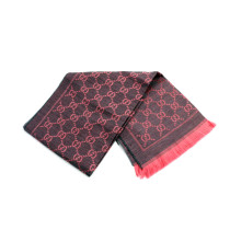 Gucci Sciarpa Lana Rosa