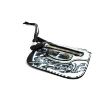 Balenciaga Portamonete Graffiti Pelle Nera