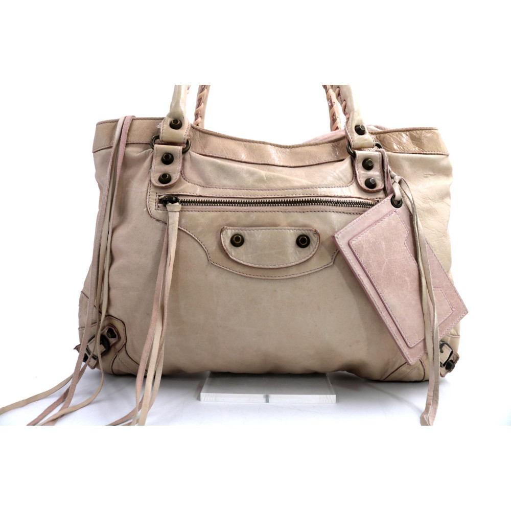 Balenciaga City Pelle Rosa
