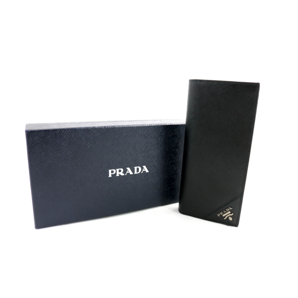 Prada Portafoglio Pelle Nera