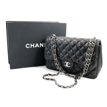 Chanel Timeless Classic Jumbo Pelle Nera