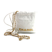 Chanel 22 Mini Pelle Bianca