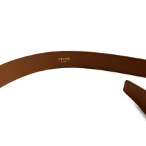 Celine Cintura Triomphe Pelle Bronzo 80cm