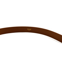 Celine Cintura Triomphe Pelle Bronzo 80cm