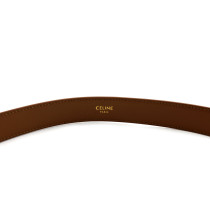 Celine Cintura Triomphe Pelle Bronzo 75cm