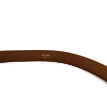 Celine Cintura Triomphe Pelle Bronzo 75cm