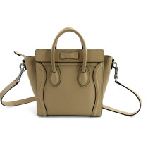 Celine Luggage Nano Pelle Beige