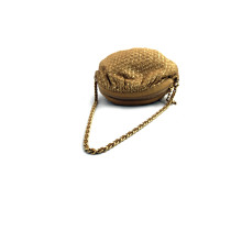 Chanel Pochette Tessuto Oro