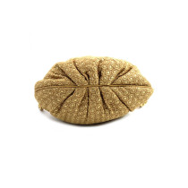 Chanel Pochette Tessuto Oro