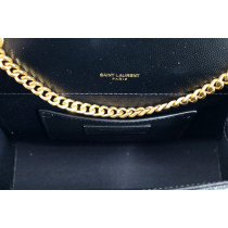 Saint Laurent Envelope Pelle Nera