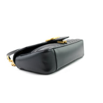 Gucci Borsa a Spalla GG Marmont Misura Piccola Pelle Nera