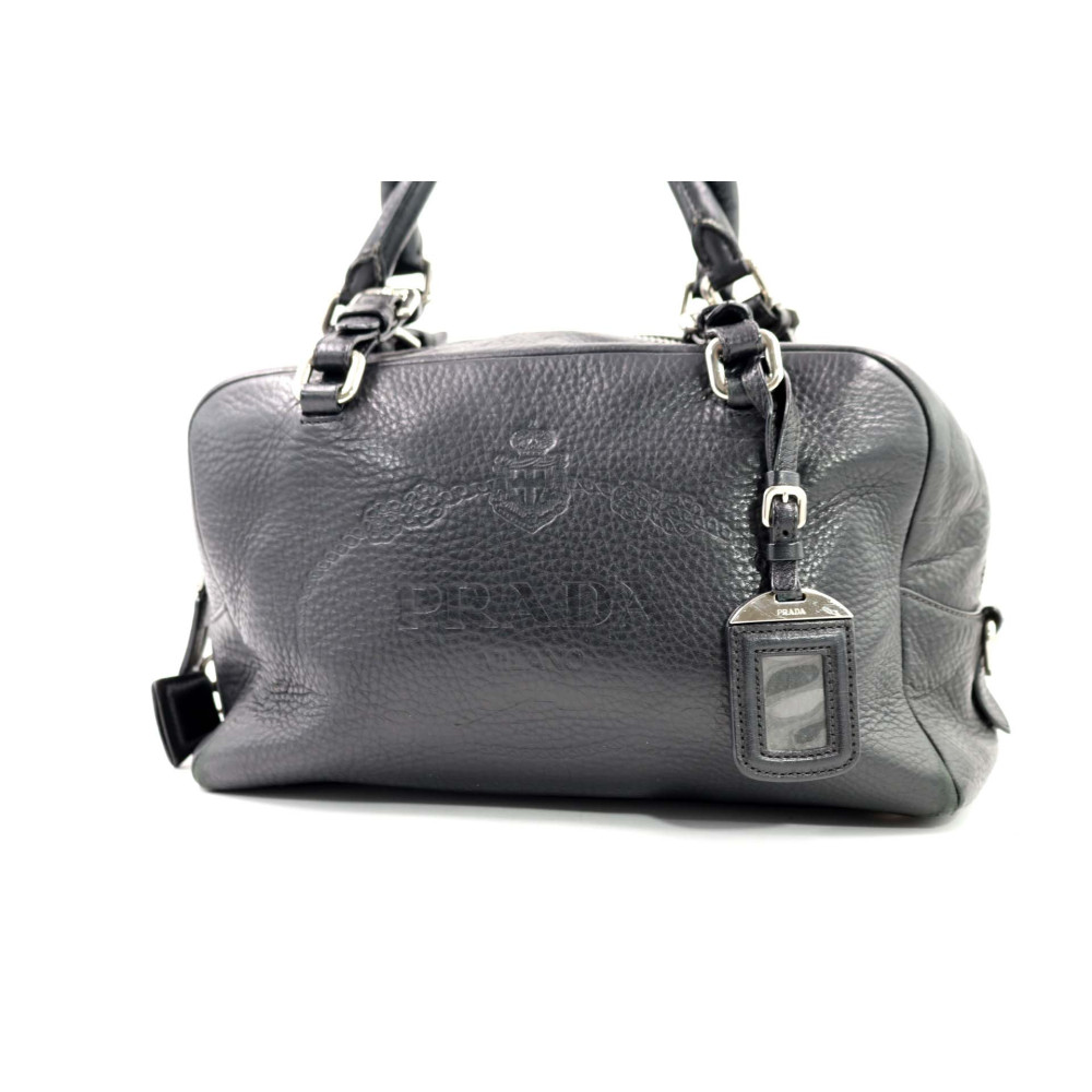 Prada Boston Pelle Nera