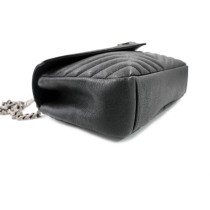 Saint Laurent College Pelle Nera